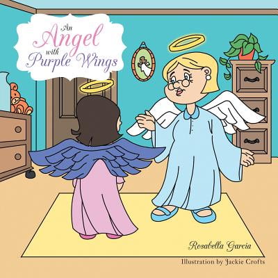 Angel Wings Scrapbooks - An Angel with Purple Wings - eBook