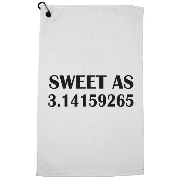 Sweet As 3 Pi Day Support Golf Towel With Carabiner Clip Walmart Com Walmart Com Sweet As 3 Pi Day Support Golf Towel With Carabiner Clip Walmart Com Walmart Com