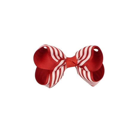 

VBXOAE Children s Independence Day Hair Clip Bow Bound Clip Baby Accessories Products