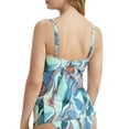 thumbnail image 3 of Underwire Wrap Tankini Top Swimsuit, 3 of 5