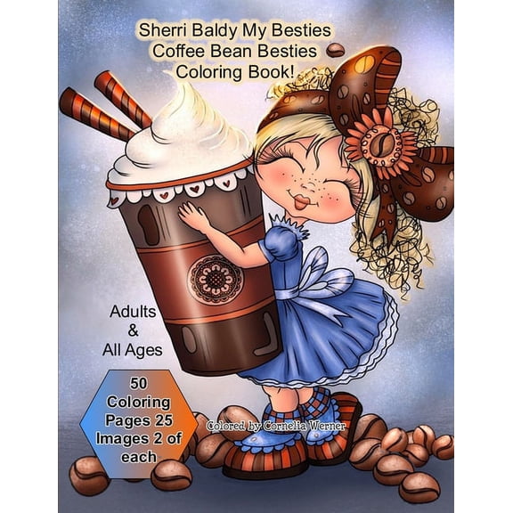 Sherri Baldy My Besties Coffee Bean Besties Coloring Book, (Paperback)