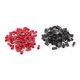 thumbnail image 1 of Conectores eléctricos de terminales de horquilla aislados de 160 piezas, AWG 14-12, #10, color negro y rojo, 1 of 1