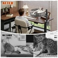 thumbnail image 4 of Cat Desk Bed - Kitten Desk Bed with 360° Rotating & Adjustable Height, Elevated Cat Nest Perch for Desk, 4 of 7