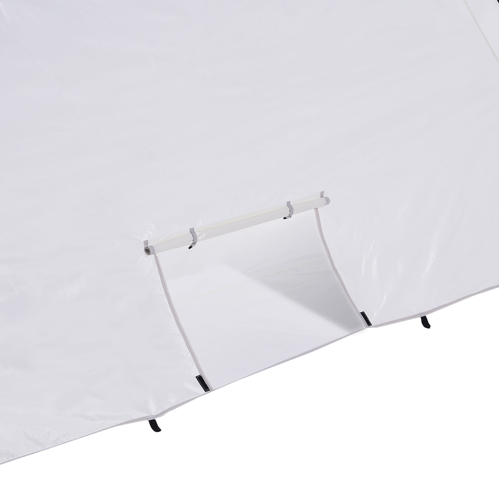 Olurrisa Portable Paint Booth, Larger Spray Paint Tent with Built-in Floor & Mesh Screen, Painting Tent Station for Furniture DIY Hobby Tool, 7.5x5.2x5.2ft Spray Paint Shelter