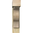 thumbnail image 2 of Ekena Millwork 8"W x 30"D x 34"H Funston Block Rough Sawn Bracket w/ Offset Brace, Douglas Fir, 2 of 25
