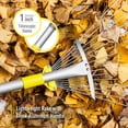 thumbnail image 7 of 63-Inch Adjustable Garden Leaf Rake with Steel Handle, 7 of 7