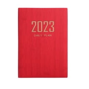 EGNMCR Diary NoteBook Notebooks for Work 2023 Schedule Notepad Inside Page A5 Efficiency Manual Planning Notebooks a notebook