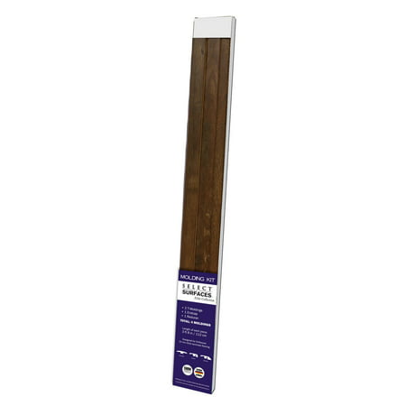 Select Surfaces Molding Kit, Driftwood (4 Moldings, Various Types, 44-Inch (Best Type Of Laminate Flooring)
