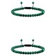 thumbnail image 3 of Jumpingount De Cuentas De Piedra Diseños Únicos Y De Moda Para Múltiples Estilos De Piedra Natural Verde Pavo Real Verde pavo real 2Conjunto, 3 of 6