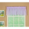 thumbnail image 3 of Emelia sheer Lilac kitchen curtain valance, 3 of 5