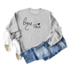 thumbnail image 1 of Sudadera con capucha para mujer, con letras sencillas, de manga larga y cuello redondo, informal, cómoda, para otoño e invierno, 1 of 4