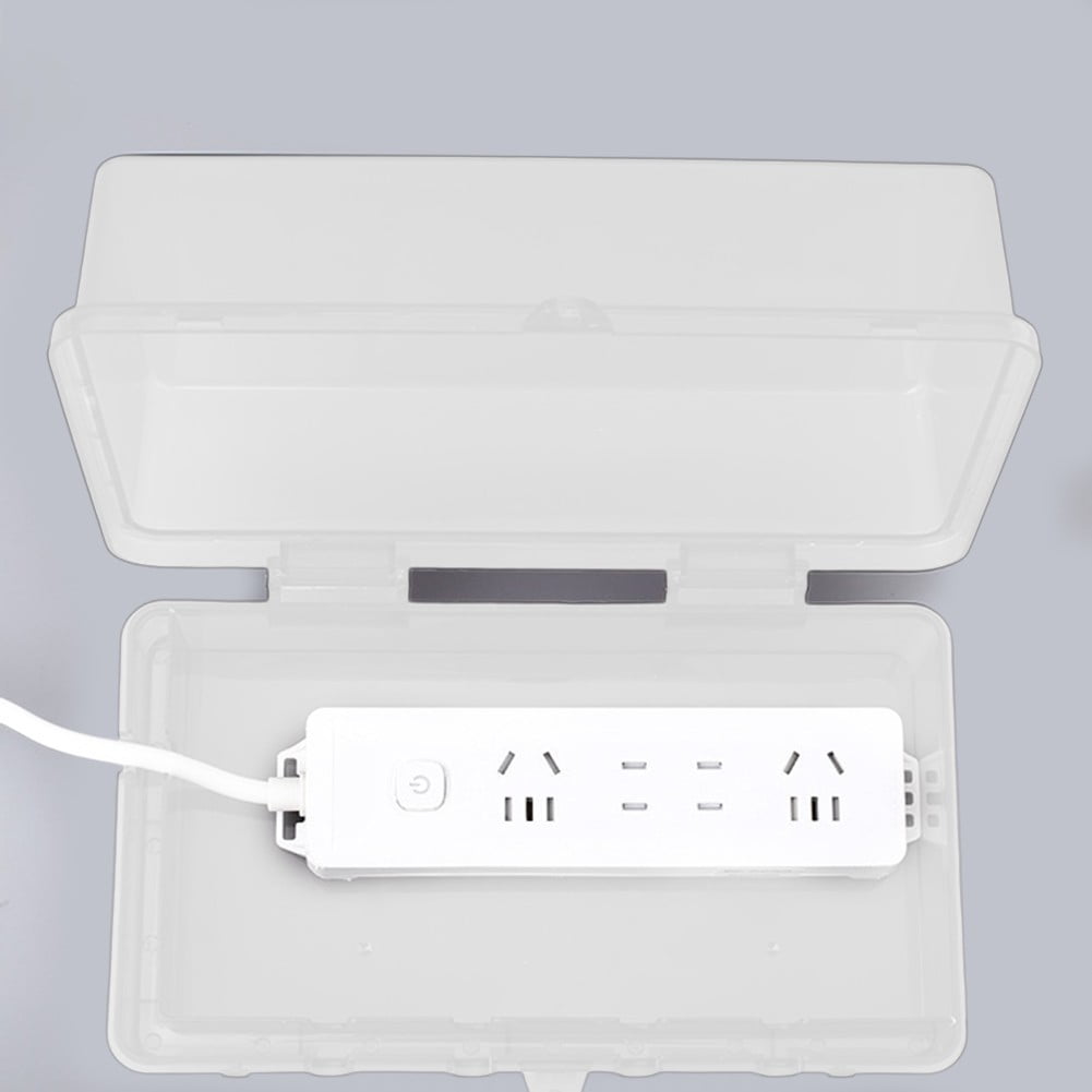 BTOER Rainy Conditions Outdoor Electrical Box Outdoor Plug Box 6 Outlets Design