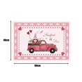 thumbnail image 6 of CoreLiving Kitchen Rugs Set Of 1, I Love You Heart Design Kitchen Mats For Floor, Non Slip Waterproof Washable Anti Fatigue Floor Mats For Home Decor, 6 of 7