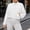 White, variant on Women's Cropped Sheer Mesh Zip-Up Jacket, Long Sleeve Lightweight Athletic Windbreaker with Pockets, Quick Dry Workout Top White M