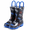 Monster Trucks, variant on PVC Rain Boots with Easy-On Handles, Waterproof, Navy with Shark Print, Size 7 Toddler