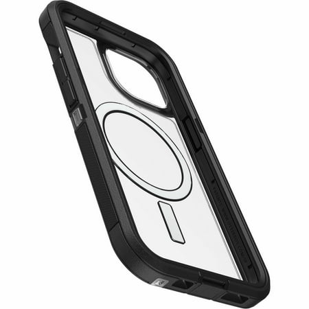 OtterBox - Defender Series Pro XT Hard Shell for MagSafe for Apple iPhone 15, Apple iPhone 14, and Apple iPhone 13 - Dark Side