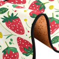 thumbnail image 5 of Dailycode Hallway Runner Rug 2x6 Non Slip Absorbent Soft Floor Mat for Home Kitchen Bedroom Entrance Strawberries Fruit and Leaf, 5 of 7