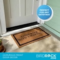thumbnail image 2 of BirdRock Home Come Back with a Warrant Coir Doormat, 18 x 30", 2 of 9