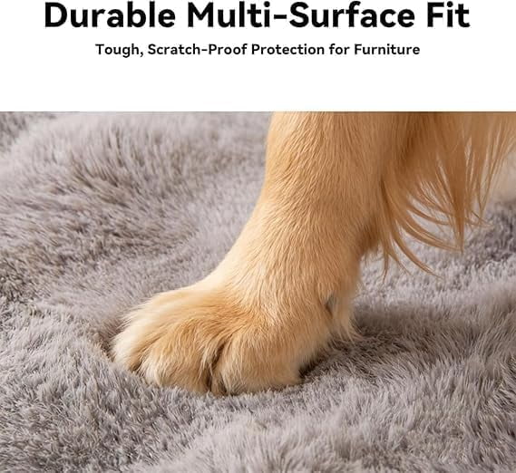 Pet Sofa Bed for Couch, 2026 Upgraded Plush Washable Waterproof Non-Slip Pet Mat, Cozy Furniture Protector for Small Medium Dogs & Cats (Coffee)
