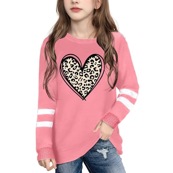Toddler Kids Girls T Shirts Long Sleeve Shirts Cuffs Crew Neck Top Tunic Shirts Tshirt Tops 2-3 Years