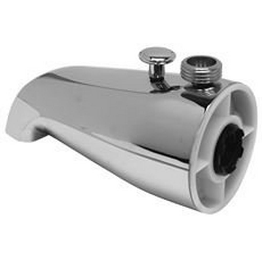 BATHTUB SPOUT WITH TOP SHOWER DIVERTER, CHROME, 3/4INCH IPS Walmart