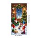 thumbnail image 3 of Decoraciones de Navidad Cubierta de Puerta de Navidad de 35 X 72 Pulgadas Cortina de Puerta de Navidad Decoración de Puerta Y Pared Del Día de Navidad Decoración de Fiesta de Vacaciones Decoraciones D, 3 of 6