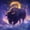 Purple Gold, variant on Manfei Animal Highland Cow Twin Sheets 3pcs,Farmhouse Cattle Bedding,Purple Gold,1 Flat Sheet,1 Fitted Sheet and 1 Pillowcase