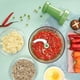 thumbnail image 5 of Large Capacity Manual Vegetable Cutter Press Multi-function Onion Ginger Garlic Seasoning Chopper Household Dumpling Filling Meat Grinder, 5 of 5