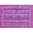 thumbnail image 1 of Ahgly Company Indoor Rectangle Abstract Purple Modern Area Rugs, 7' x 10', 1 of 4