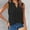 Black, variant on Giftesty Tank Tops for Women Women's New Casual Fashion Comfortable Print Sleeveless V-Neck T-shirt