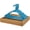Blue, variant on Royale Linens 20 Pack Black Plastic Hangers for Clothes - Heavy Duty Clothes Hanger for Everyday Use - Lightweight & Space Saving Notched Plastic Hangers