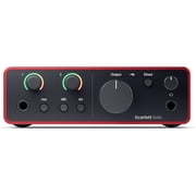 Focusrite Scarlett Solo Studio 4th Gen USB Audio Interface with Scarlett Mic