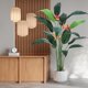 thumbnail image 4 of 2-pack of 7ft artificial bird of paradise plants con 17 trunks, artificial leaves, y 3 artificial flowers, 4 of 8