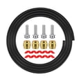 thumbnail image 1 of LOVIVER Brass Connection Inserts Mountain Bike Brake Hose Olive Connection Insert Repair Black, 1 of 8