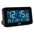 thumbnail image 5 of Braun BC10B: Black Digital Alarm Clock with Date, Month, Temperature, Negative LCD Display, and Quick Set, 5 of 8