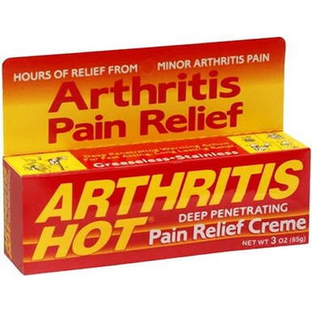 Arthritis Hot Pain Relief Creme, 3 oz | Walmart Canada