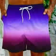 thumbnail image 4 of Xysaqa Mens Swim Trunks 2024 Casual Summer Board Shorts for Men Big & Tall Lightweight Breathable Surf Beach Shorts S-5XL, 4 of 9