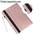 thumbnail image 3 of iPad 8th Generation Case, iPad 10.2 Case, Slim Flower Design Premium Leather Case Folio Stand Protective Cover with Auto Wake/Sleep for Apple iPad 7th Gen 10.2 inch 2019 Release, Rose Gold, 3 of 5