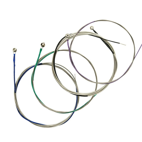 JYsun Cello Strings 1 Full Set A-D-G-C Steel Core Nickel Chromium Wound for Size 1/4 1/2 3/4 4/4