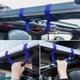 thumbnail image 3 of 4 manijas de agarre con barra antivuelco para Jeep Wrangler YJ TJ JK JKU JL JLU Sports Sahara Freedom Rubicon X y Unlimited 1955-2024 (azul), 3 of 5