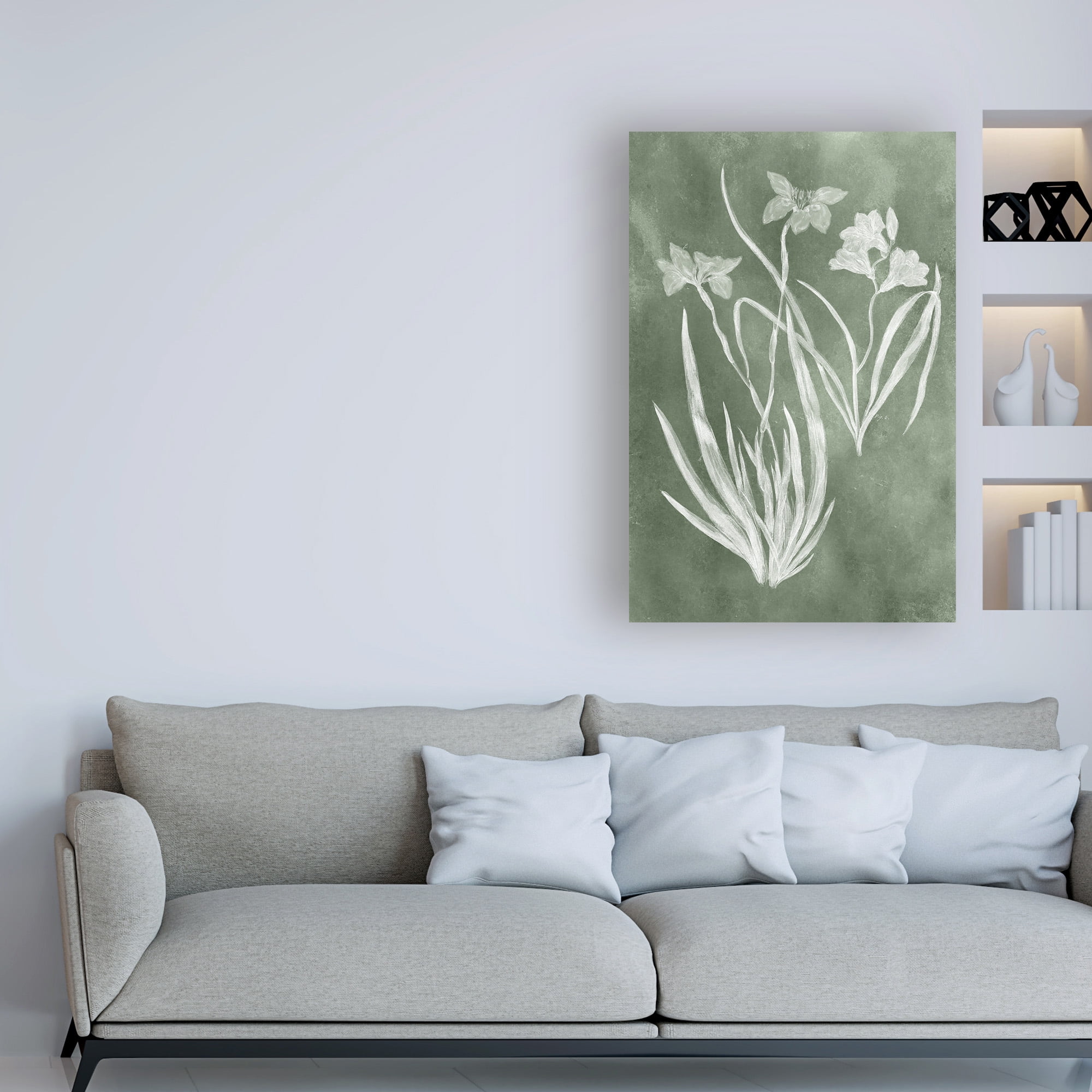Trademark Fine Art 'Sage Impressions VI' Canvas Art by Vision Studio