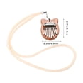thumbnail image 2 of Shisuyan Portable Thumb Piano Arc Design Stress Relief 1 Set 2.7X2.2in, 2 of 8