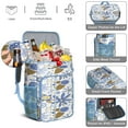thumbnail image 2 of Sac à Dos Glacière Style Rétro - Sac à Lunch Isolé Étanche de 20 L, Design Vintage pour le Camping et la Plage, 2 of 5