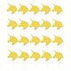 thumbnail image 4 of 20 piezas oro plata DIY Cupcake Cake Topper Baby Shower Selecciones Sunnimix Cabeza de unicornio primeros de la torta, 4 of 8