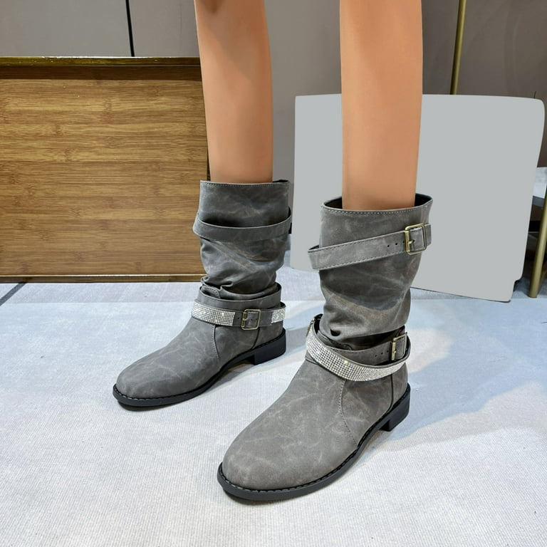 Slouchy combat boots best sale
