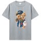 thumbnail image 1 of Camiseta de caballero Tech Control Teddy Bear para hombre camiseta de gran tamaño a la moda Camiseta de algodón de alta calidad camisetas de Hip Hop de verano ropa de calle, 1 of 7