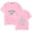 Pink, variant on YUEMAO The Summer I Turned Pretty SeizoenFashion short sleeved T-shirt unisex street wear printed casual TV drama