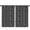 Black White Gothic, variant on Blackout Kids Curtains,Dark Blue Sun Moon Cross Pattern Childrens Insulated Curtains Set Of 2,Bedroom Essentials,Toddler Room Decor 42x54in(106x137cm)