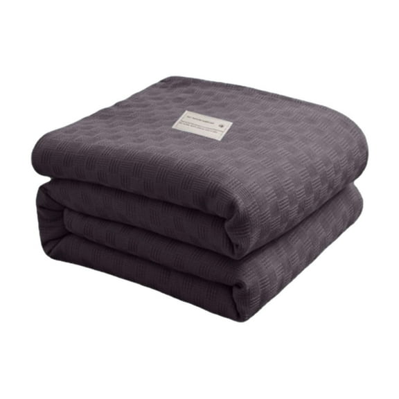 IPEWLEX Cotton Thermal Blanket - Lightweight, Breathable, and Soft for All Seasons,39.4x59 In