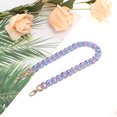 thumbnail image 4 of Unique Bargains 1 Pc Colorful Handbag Chain Strap 23.62" Dark Blue Purple Acrylic, 4 of 5